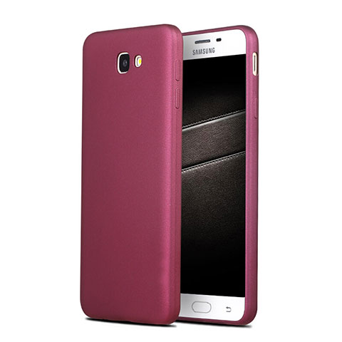 Funda Silicona Ultrafina Goma S03 para Samsung Galaxy On7 (2016) G6100 Morado