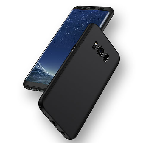 Funda Silicona Ultrafina Goma S04 para Samsung Galaxy S8 Plus Negro