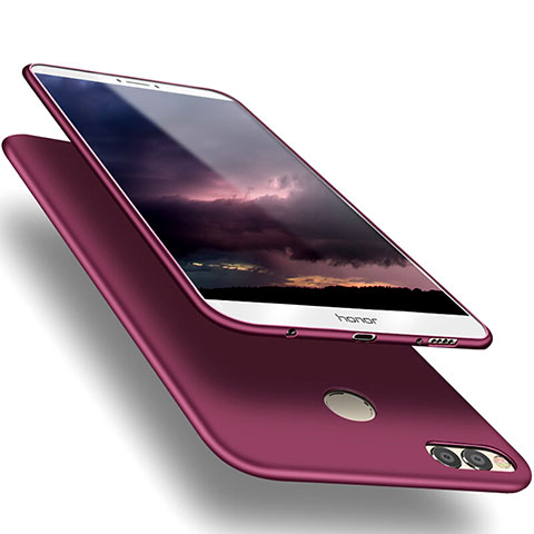 Funda Silicona Ultrafina Goma S05 para Huawei Honor Play 7X Morado