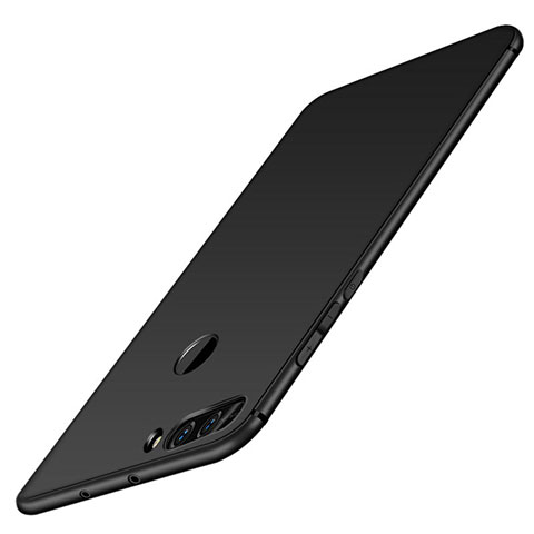 Funda Silicona Ultrafina Goma S06 para Huawei Honor V10 Negro