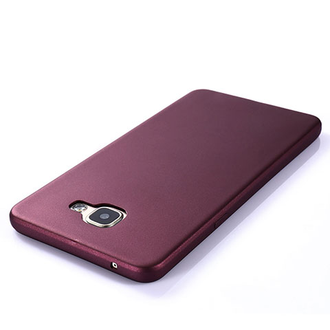 Funda Silicona Ultrafina Goma S06 para Samsung Galaxy A9 (2016) A9000 Morado