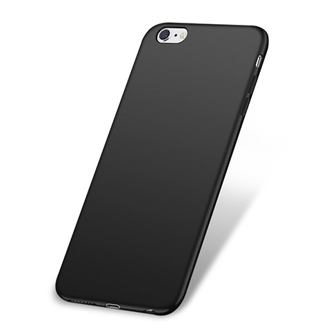 Funda Silicona Ultrafina Goma U10 para Apple iPhone 6S Negro