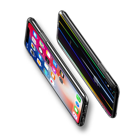 Funda Silicona Ultrafina Transparente C24 para Apple iPhone Xs Claro