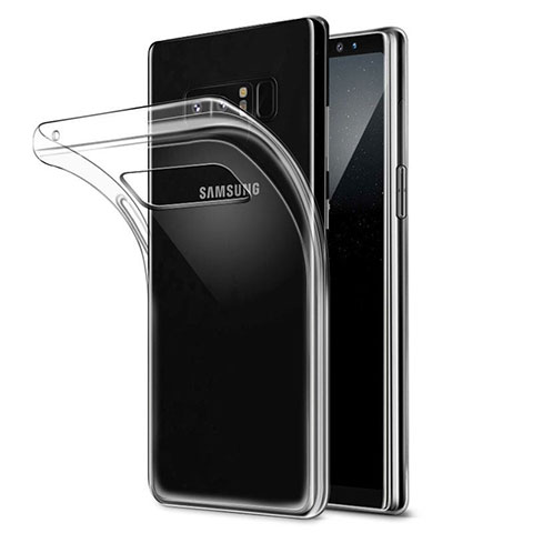 Funda Silicona Ultrafina Transparente H04 para Samsung Galaxy Note 8 Claro