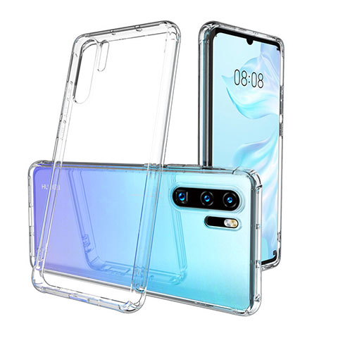 Funda Silicona Ultrafina Transparente K07 para Huawei P30 Pro Claro