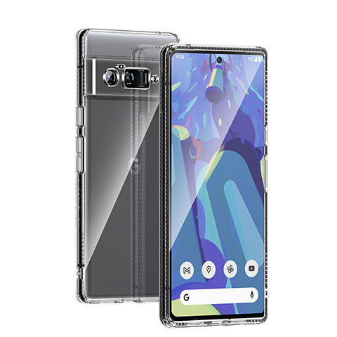 Funda Silicona Ultrafina Transparente para Google Pixel 6 Pro 5G Claro