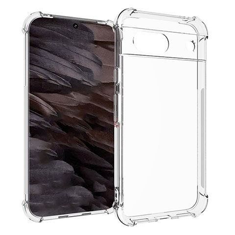 Funda Silicona Ultrafina Transparente para Google Pixel 8a 5G Claro