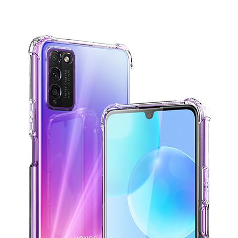 Funda Silicona Ultrafina Transparente para Huawei Honor 30 Lite 5G Claro