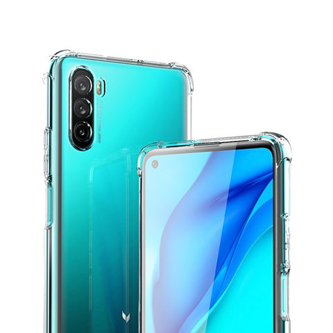 Funda Silicona Ultrafina Transparente para Huawei Mate 40 Lite 5G Claro