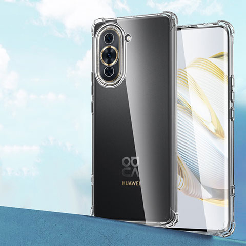 Funda Silicona Ultrafina Transparente para Huawei Nova 10 Pro Claro