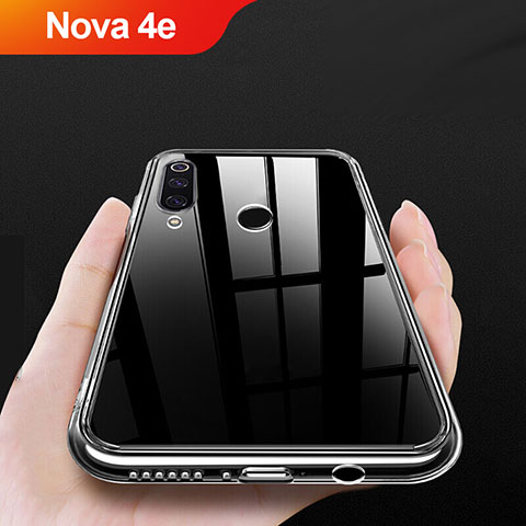 Funda Silicona Ultrafina Transparente para Huawei Nova 4e Claro