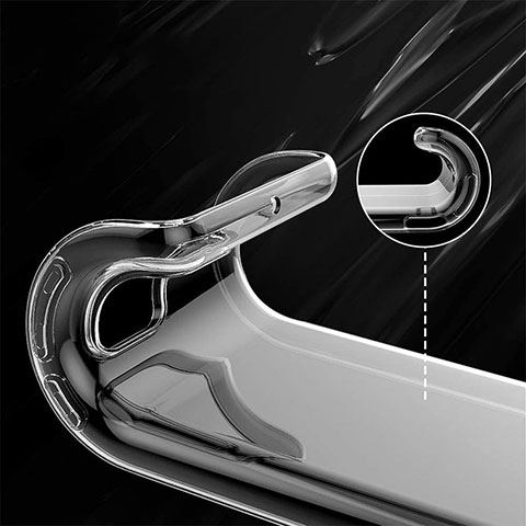 Funda Silicona Ultrafina Transparente para Huawei P40 Pro Claro