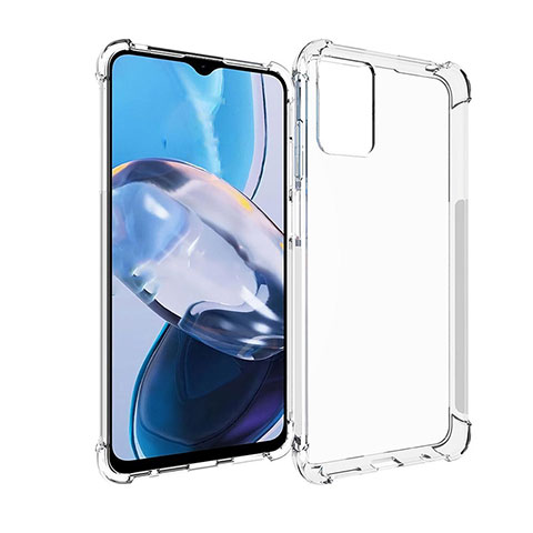 Funda Silicona Ultrafina Transparente para Motorola Moto E22i Claro