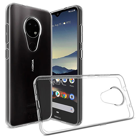 Funda Silicona Ultrafina Transparente para Nokia 6.2 Claro