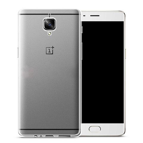 Funda Silicona Ultrafina Transparente para OnePlus 3 Claro