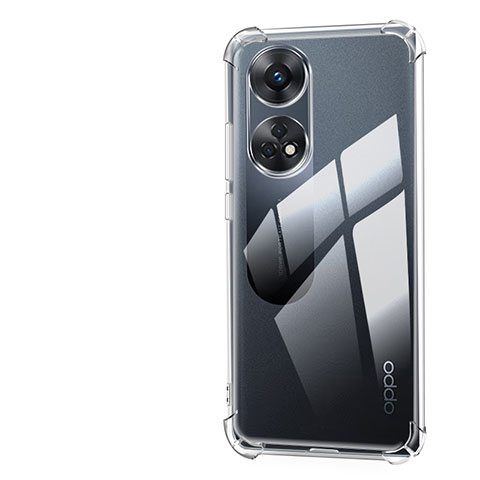 Funda Silicona Ultrafina Transparente para Oppo Reno8 T 4G Claro