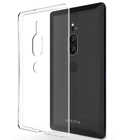 Funda Silicona Ultrafina Transparente para Sony Xperia XZ2 Premium Claro