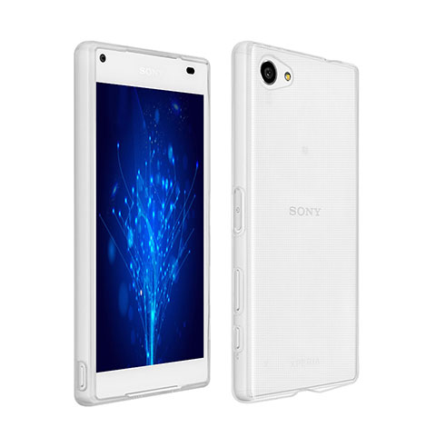 Funda Silicona Ultrafina Transparente para Sony Xperia Z5 Compact Claro