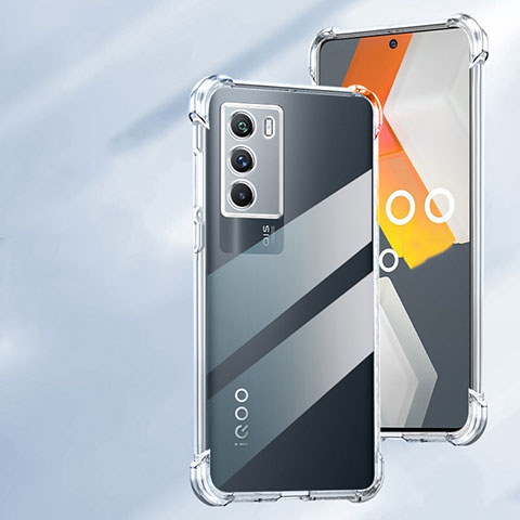 Funda Silicona Ultrafina Transparente para Vivo iQOO 9 SE 5G Claro