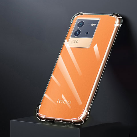 Funda Silicona Ultrafina Transparente para Vivo iQOO Neo6 SE 5G Claro