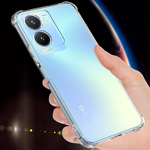 Funda Silicona Ultrafina Transparente para Vivo Y35 5G Claro