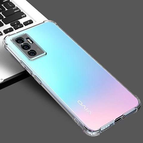 Funda Silicona Ultrafina Transparente para Vivo Y75 4G Claro