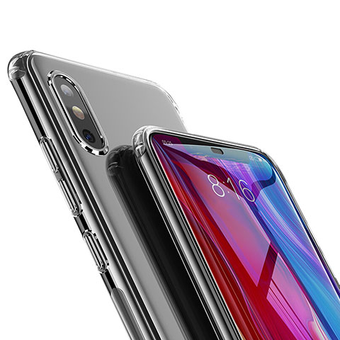 Funda Silicona Ultrafina Transparente para Xiaomi Mi 8 Claro