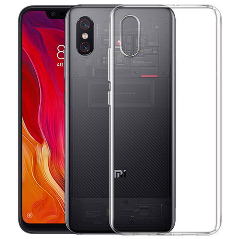 Funda Silicona Ultrafina Transparente para Xiaomi Mi 8 Explorer Claro