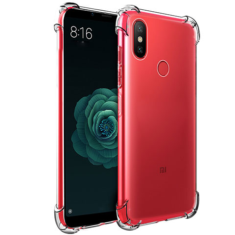 Funda Silicona Ultrafina Transparente para Xiaomi Mi Max 3 Claro