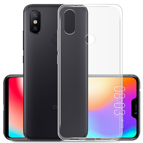 Funda Silicona Ultrafina Transparente para Xiaomi Redmi 6 Pro Claro