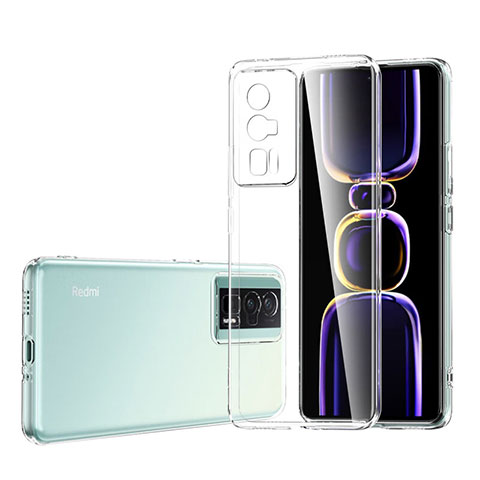 Funda Silicona Ultrafina Transparente para Xiaomi Redmi K60 5G Claro