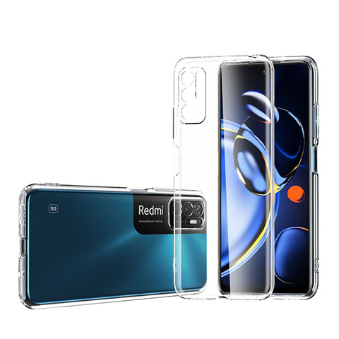 Funda Silicona Ultrafina Transparente para Xiaomi Redmi Note 10T 5G Claro