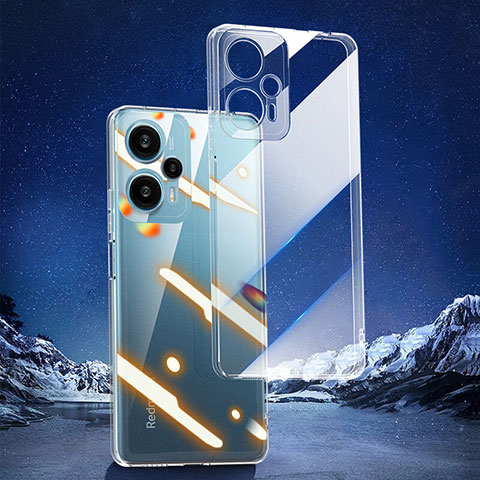 Funda Silicona Ultrafina Transparente para Xiaomi Redmi Note 12 Turbo 5G Claro