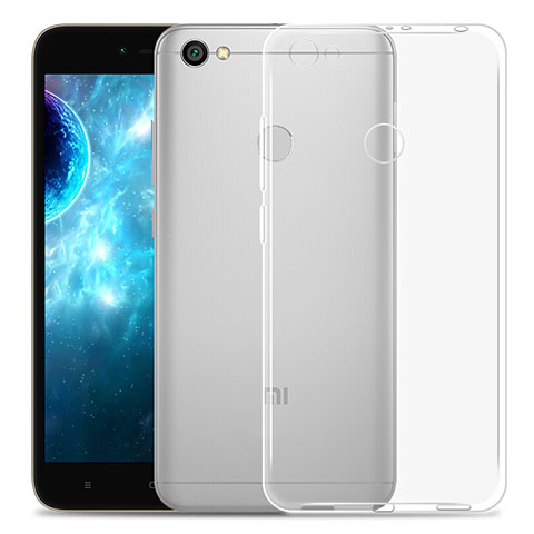 Funda Silicona Ultrafina Transparente para Xiaomi Redmi Note 5A Pro Claro