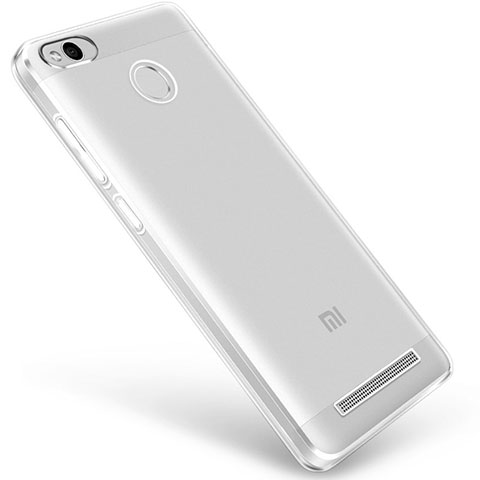 Funda Silicona Ultrafina Transparente Q01 para Xiaomi Redmi 3S Prime Claro