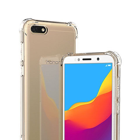 Funda Silicona Ultrafina Transparente T02 para Huawei Honor 7S Claro