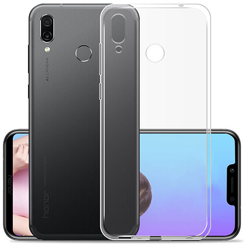 Funda Silicona Ultrafina Transparente T02 para Huawei Honor Play Claro