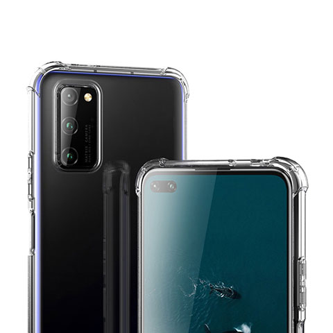 Funda Silicona Ultrafina Transparente T02 para Huawei Honor V30 5G Claro