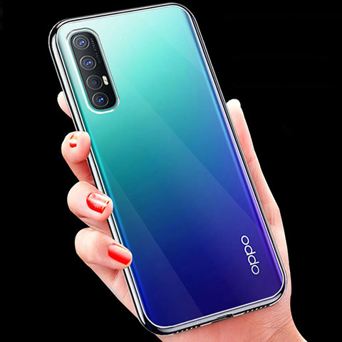 Funda Silicona Ultrafina Transparente T02 para Oppo Find X2 Lite Claro