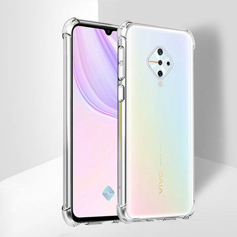 Funda Silicona Ultrafina Transparente T02 para Vivo S1 Pro Claro