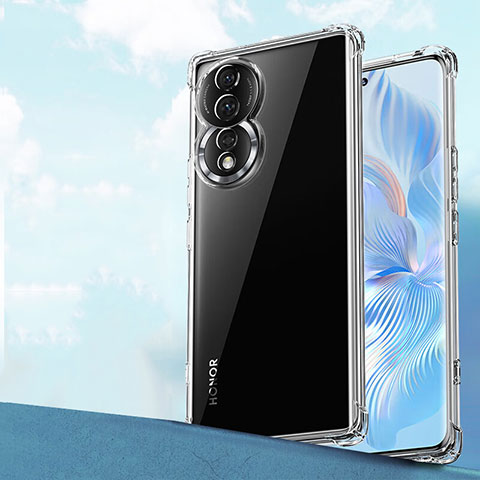 Funda Silicona Ultrafina Transparente T04 para Huawei Honor 80 5G Claro