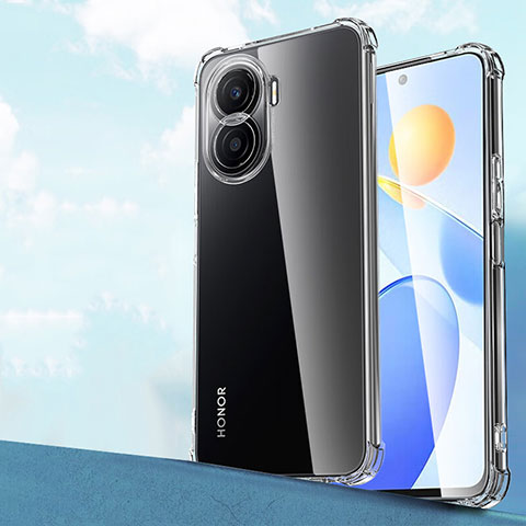 Funda Silicona Ultrafina Transparente T04 para Huawei Honor X40i 5G Claro