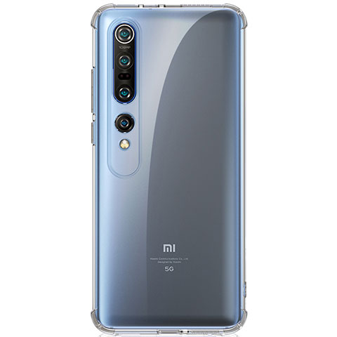 Funda Silicona Ultrafina Transparente T04 para Xiaomi Mi 10 Pro Claro