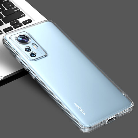 Funda Silicona Ultrafina Transparente T04 para Xiaomi Mi 12 5G Claro