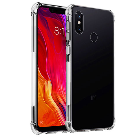 Funda Silicona Ultrafina Transparente T04 para Xiaomi Mi 8 Claro