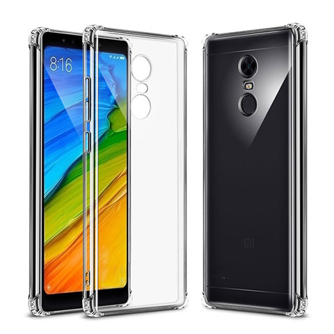 Funda Silicona Ultrafina Transparente T04 para Xiaomi Redmi 5 Plus Claro