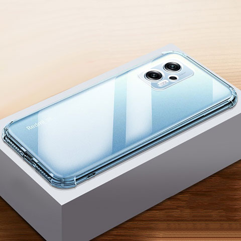 Funda Silicona Ultrafina Transparente T04 para Xiaomi Redmi Note 11T Pro 5G Claro