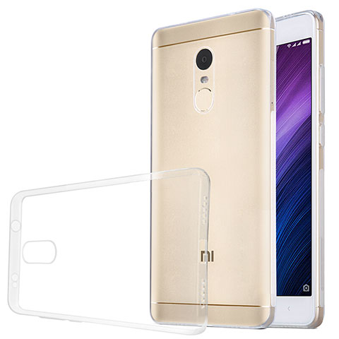 Funda Silicona Ultrafina Transparente T04 para Xiaomi Redmi Note 4 Standard Edition Claro