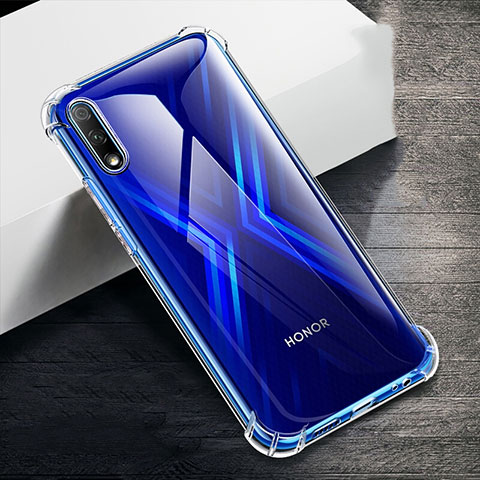 Funda Silicona Ultrafina Transparente T06 para Huawei Y9 Prime (2019) Claro