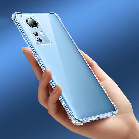 Funda Silicona Ultrafina Transparente T06 para Xiaomi Mi 12T 5G Claro